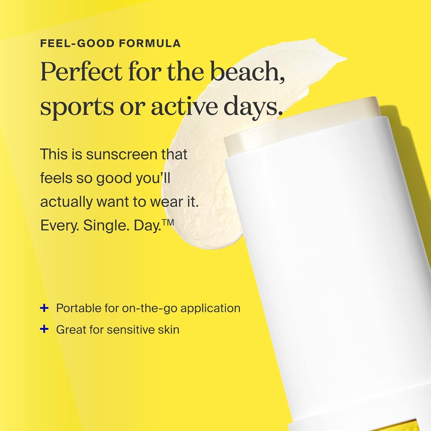 Supergoop! PLAY 100% Mineral Stick SPF 50, 0.67 oz - Face Sunscreen For Sensitive Skin - Water Resistant - Vegan - Clean ingredients